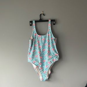 Chubbies flamingo one piece